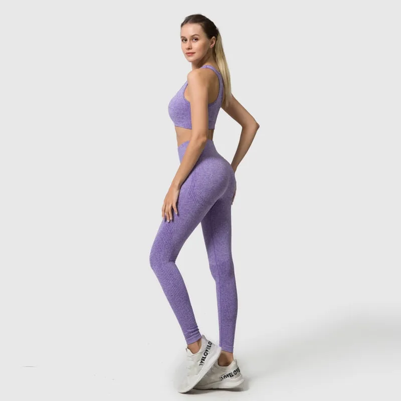 3Pcs Seamless Yoga Workout Set