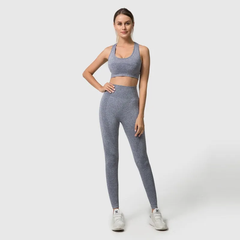 3Pcs Seamless Yoga Workout Set