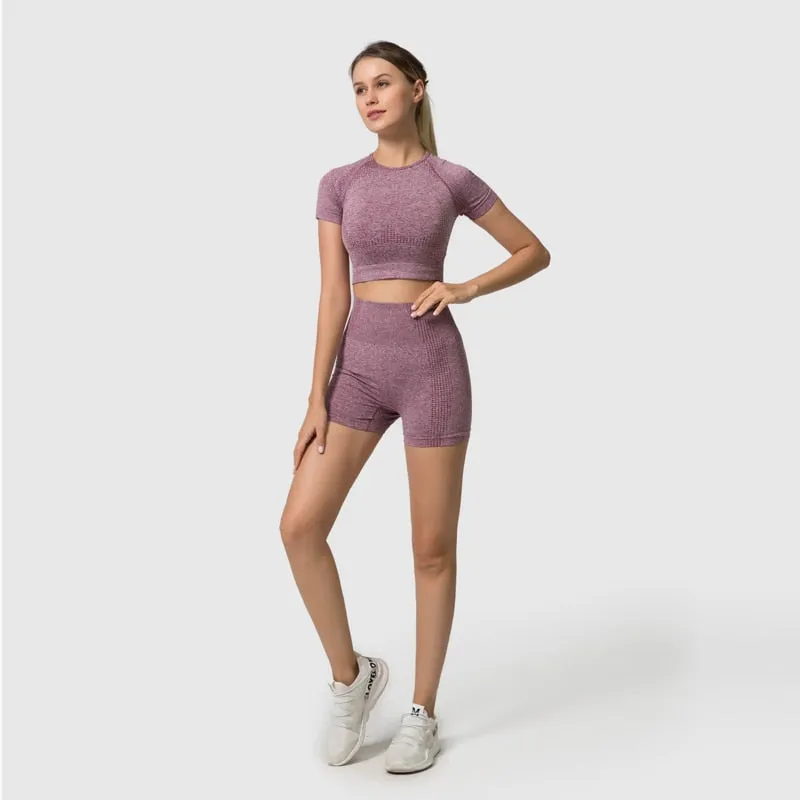 3Pcs Seamless Yoga Workout Set