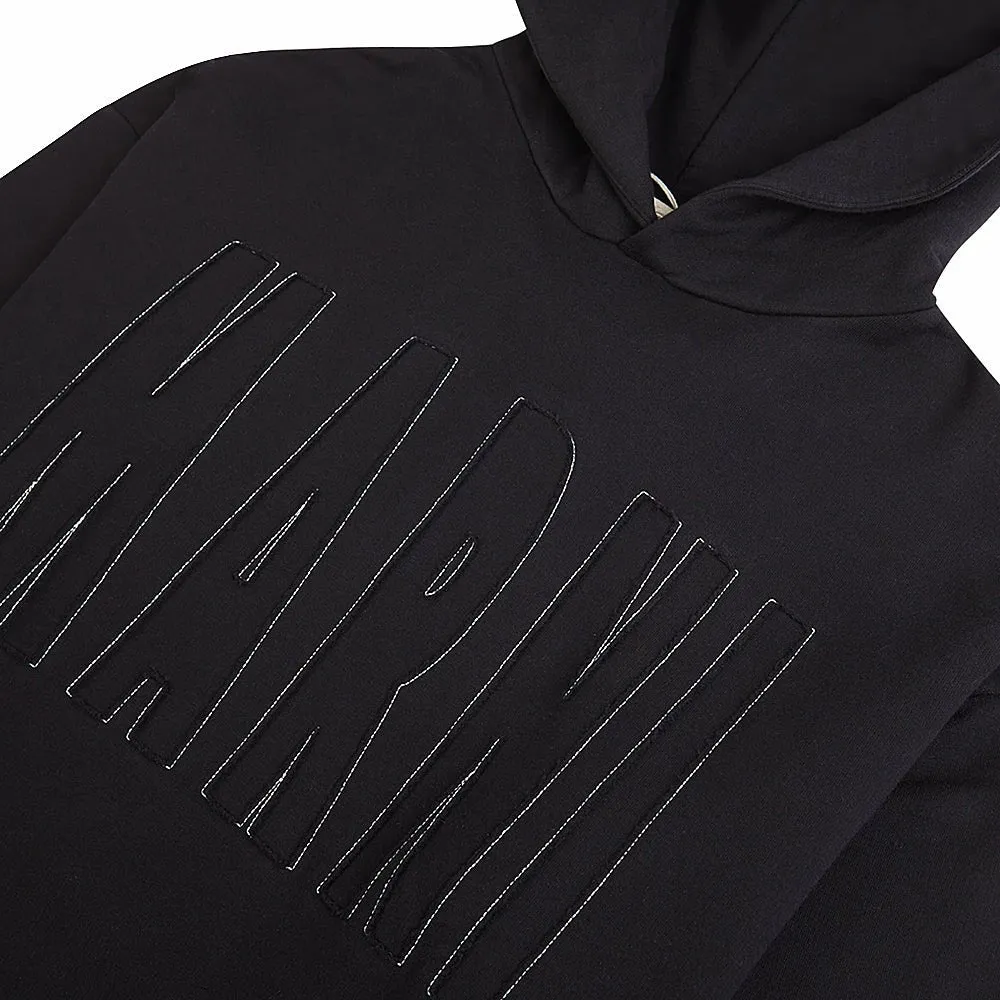 Across Logo Hoodie | Black