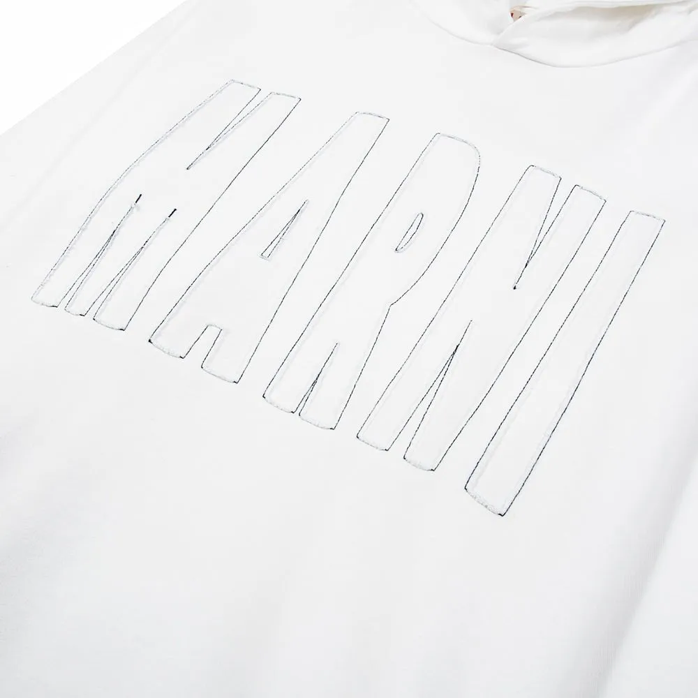 Across Logo Hoodie | Off White