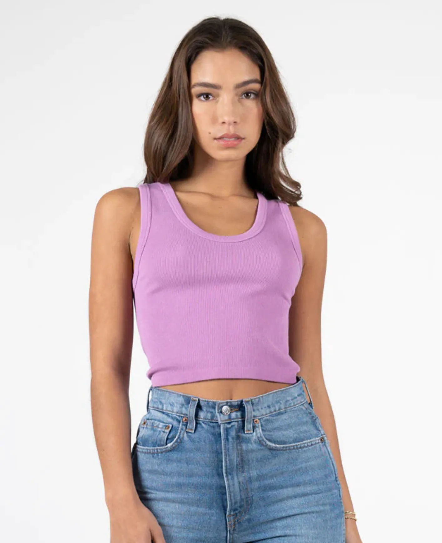 Bamboo Ribbed Deep Scoop Tank