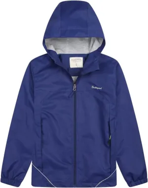 Boys Girls Rain Jacket Hooded Windbreaker Lightweight Waterproof Raincoat for Kids