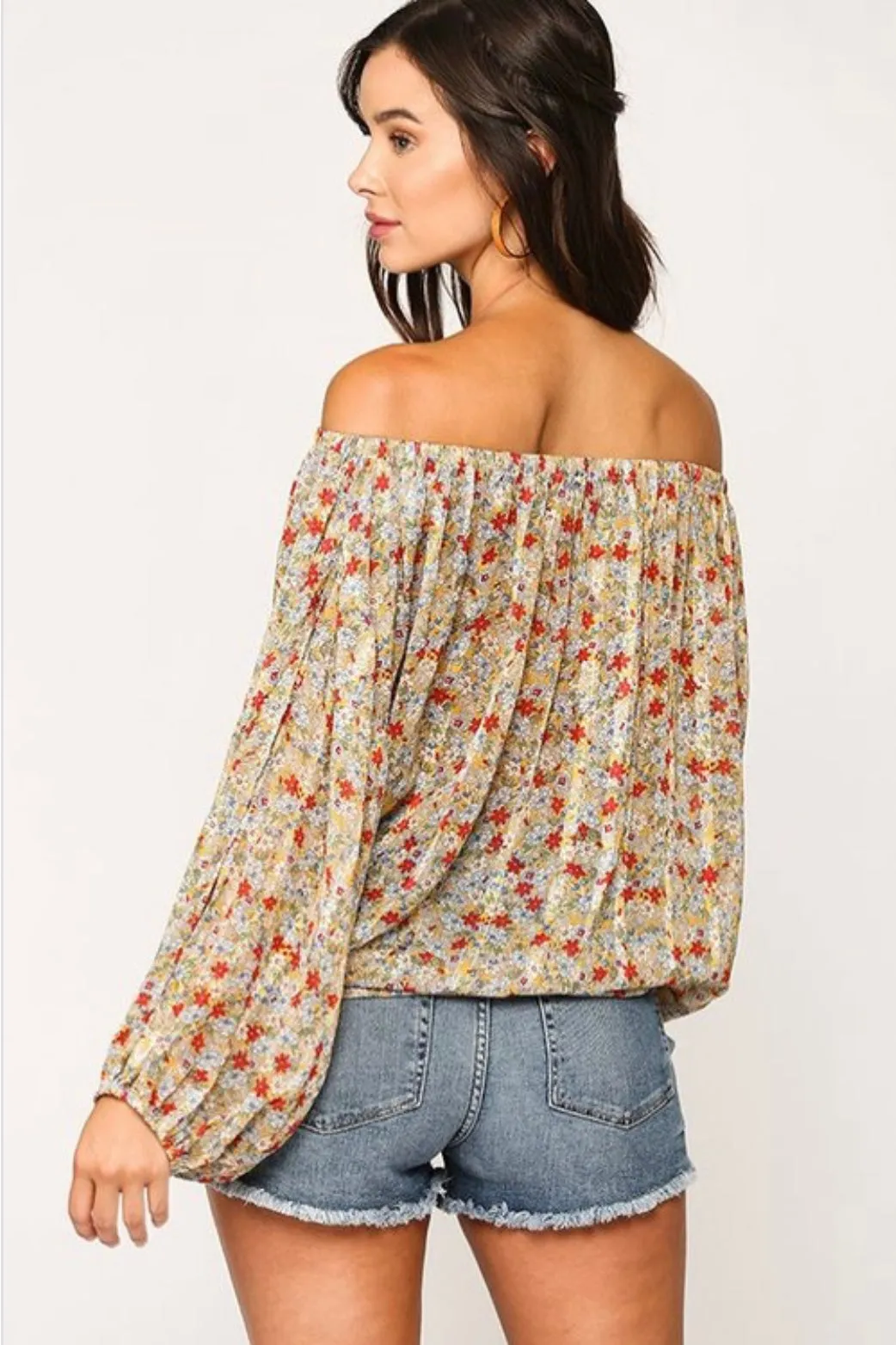 Carey Floral Top