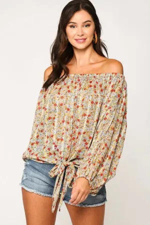 Carey Floral Top