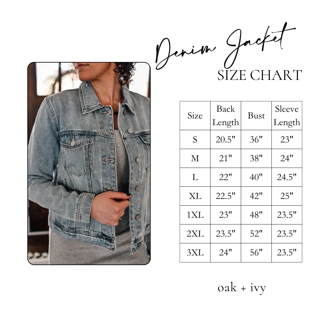 Cello Classic Denim Jacket *FINAL SALE*