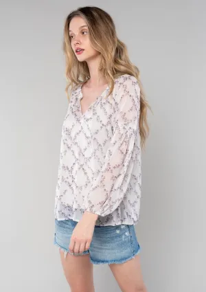 Deep Down Floral Blouse