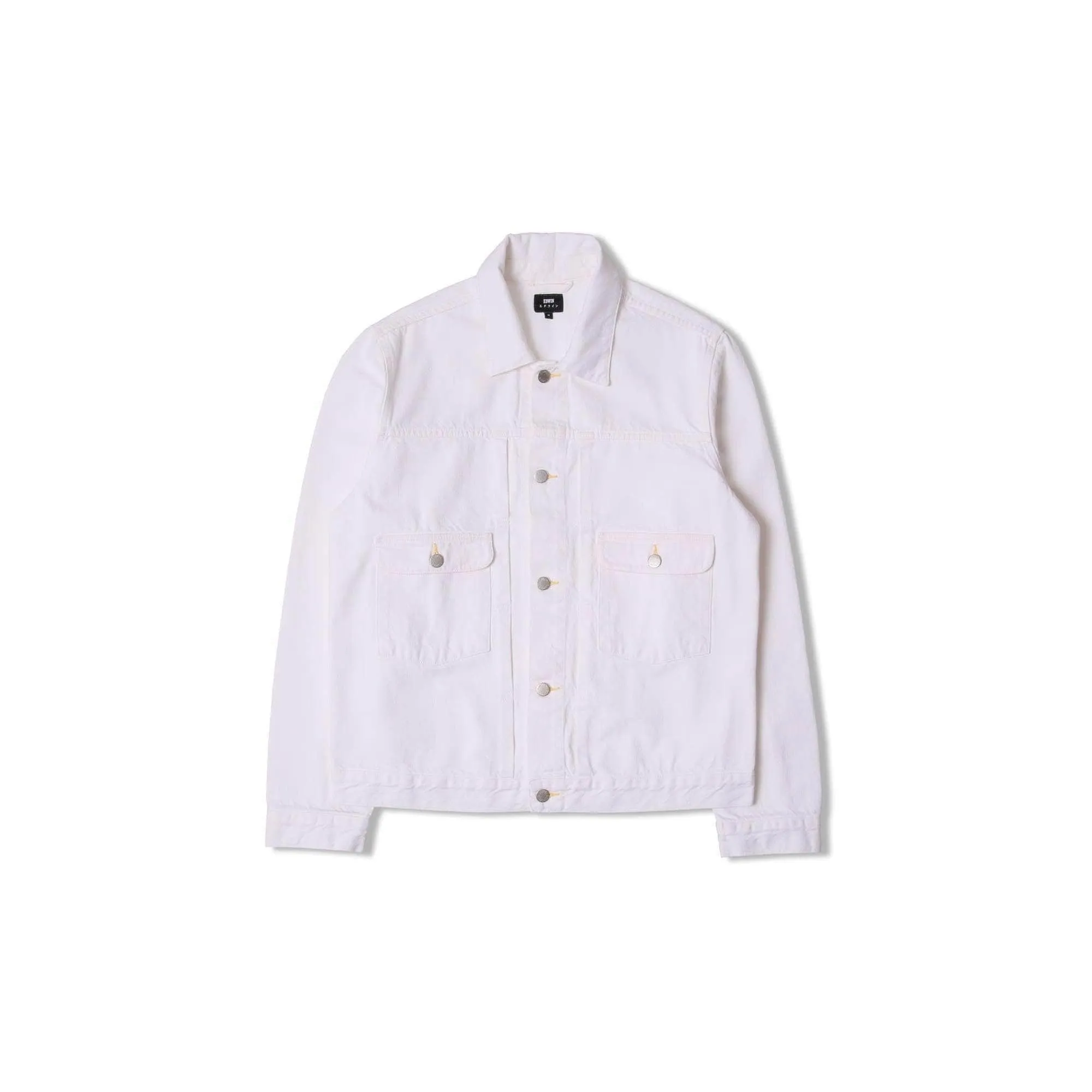 E-Classic Jacket White Garment Dyed