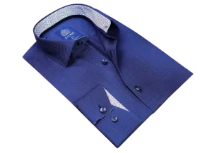 Elegance Redefined: The Luxurious European Crafted, Tailored-Fit Button-Down Men's Dress Shirt | K04