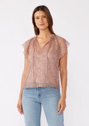 Emily Flutter Sleeve Top