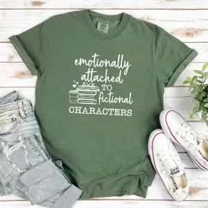 emotionally attached cotton tee