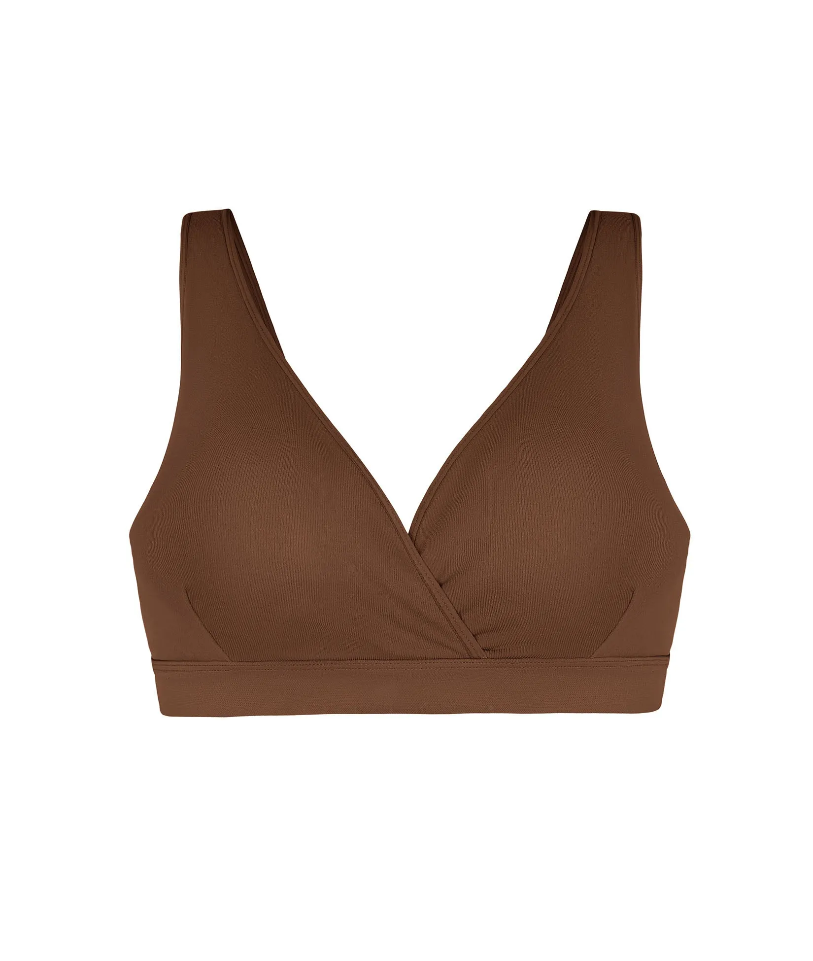 Fancy Summer Crossover Rib Bralette