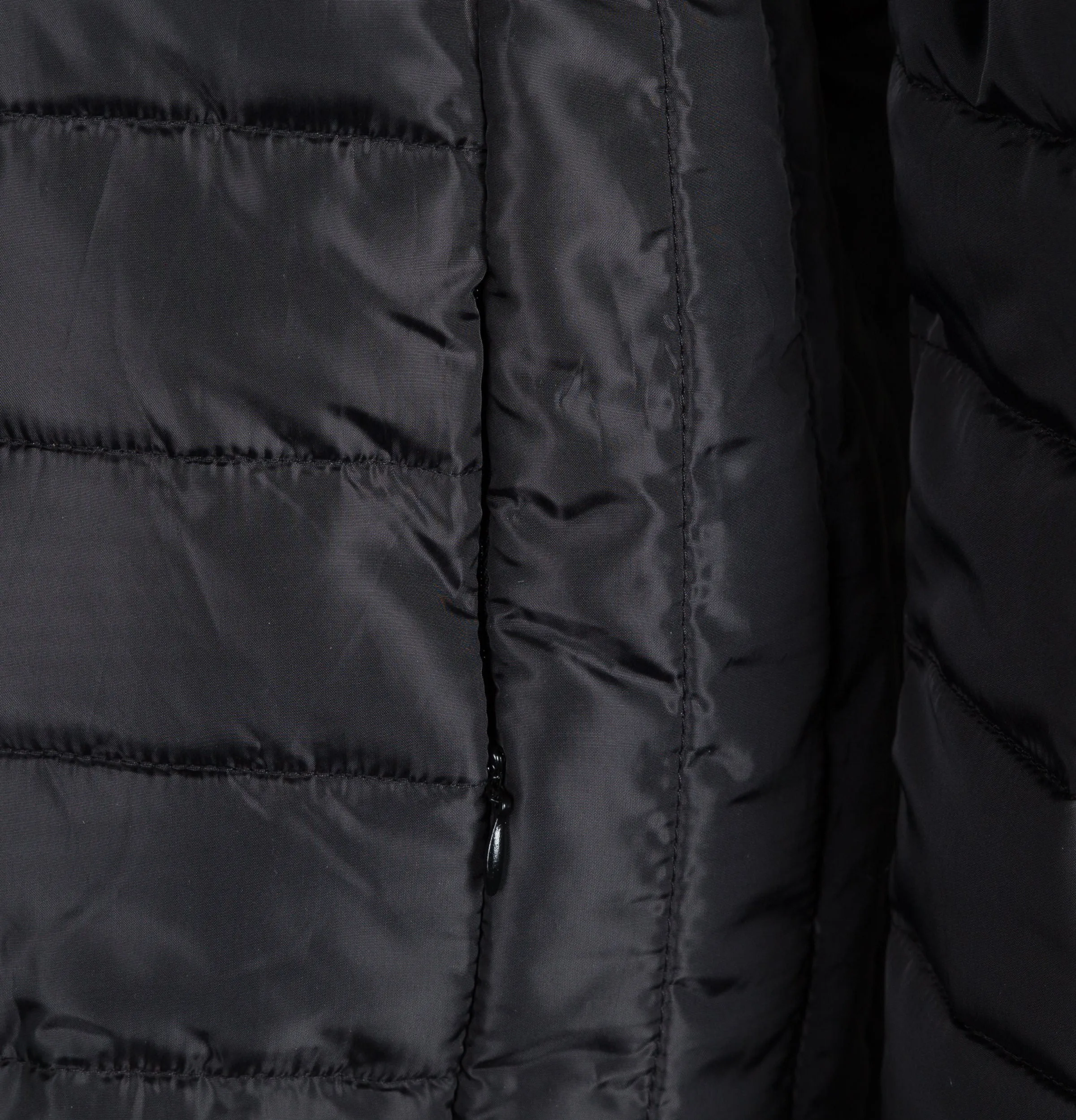 Fila Vintage Pavo Quilted Jacket Black