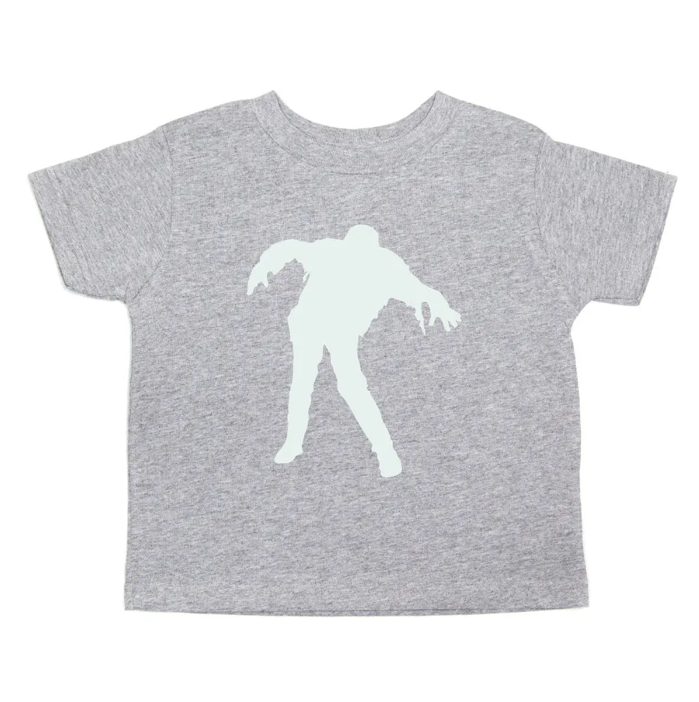 Halloween Glow in The Dark Zombie Toddler T-Shirt