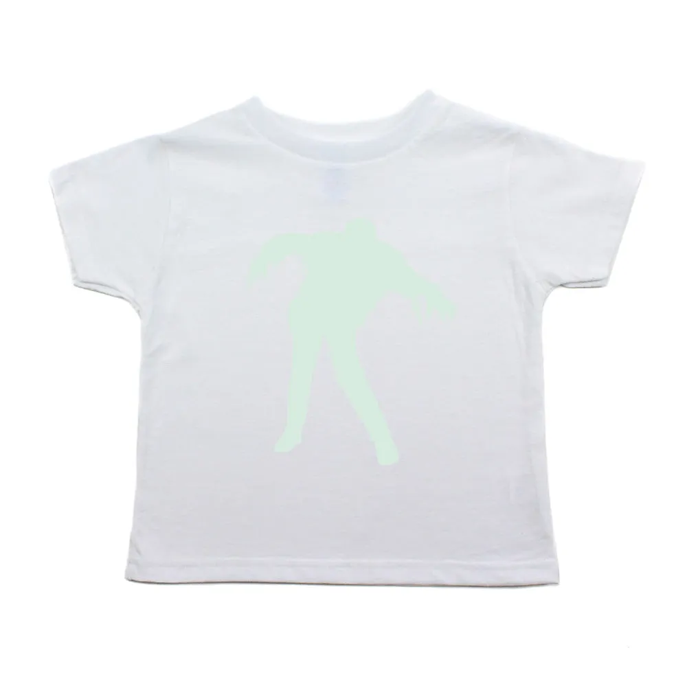 Halloween Glow in The Dark Zombie Toddler T-Shirt