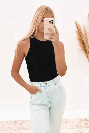 Jaida Tank Black