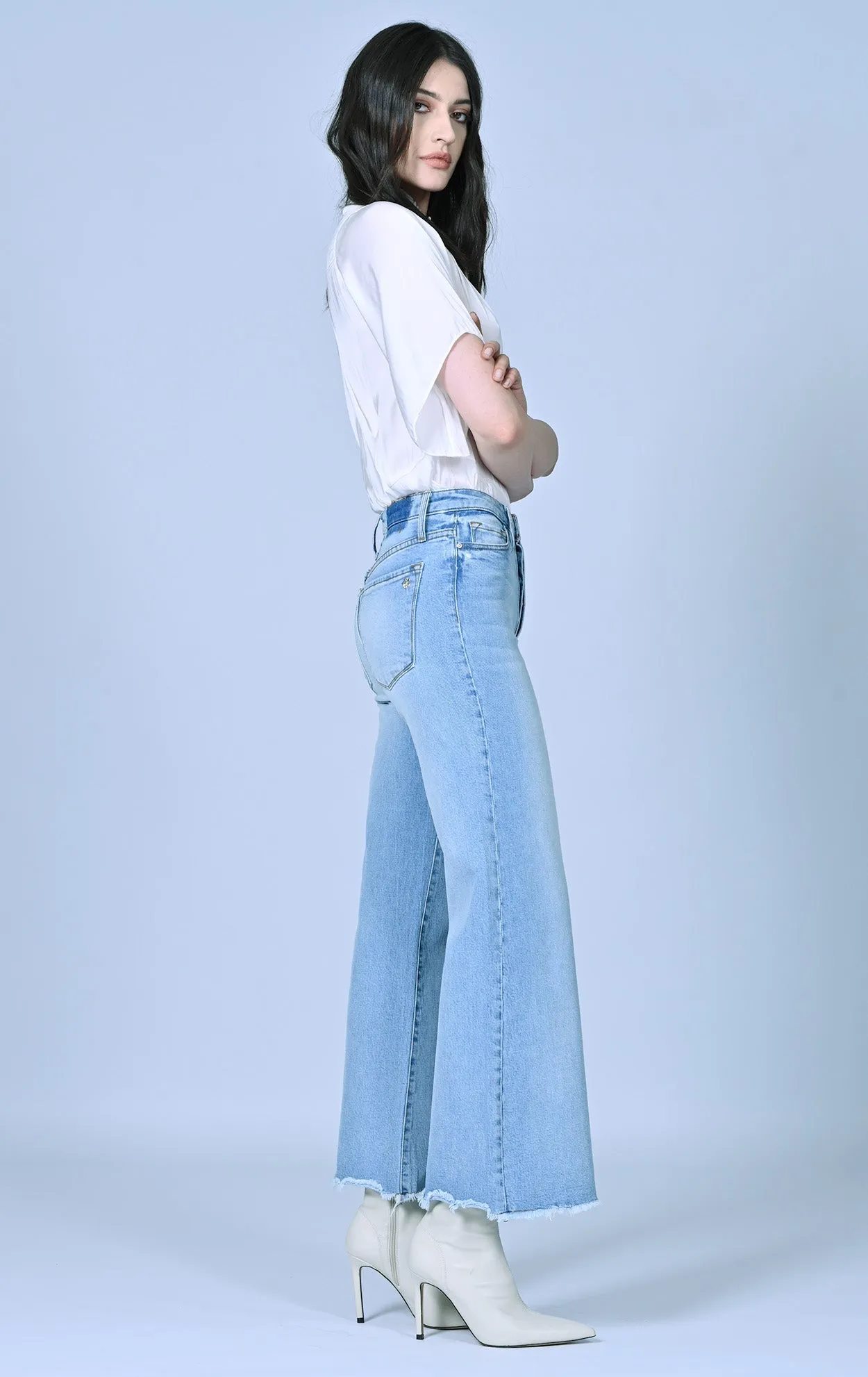 Jill High Waisted Wide Leg - Follow Me