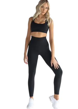 Leelo Extra High Waist Full Length - Black