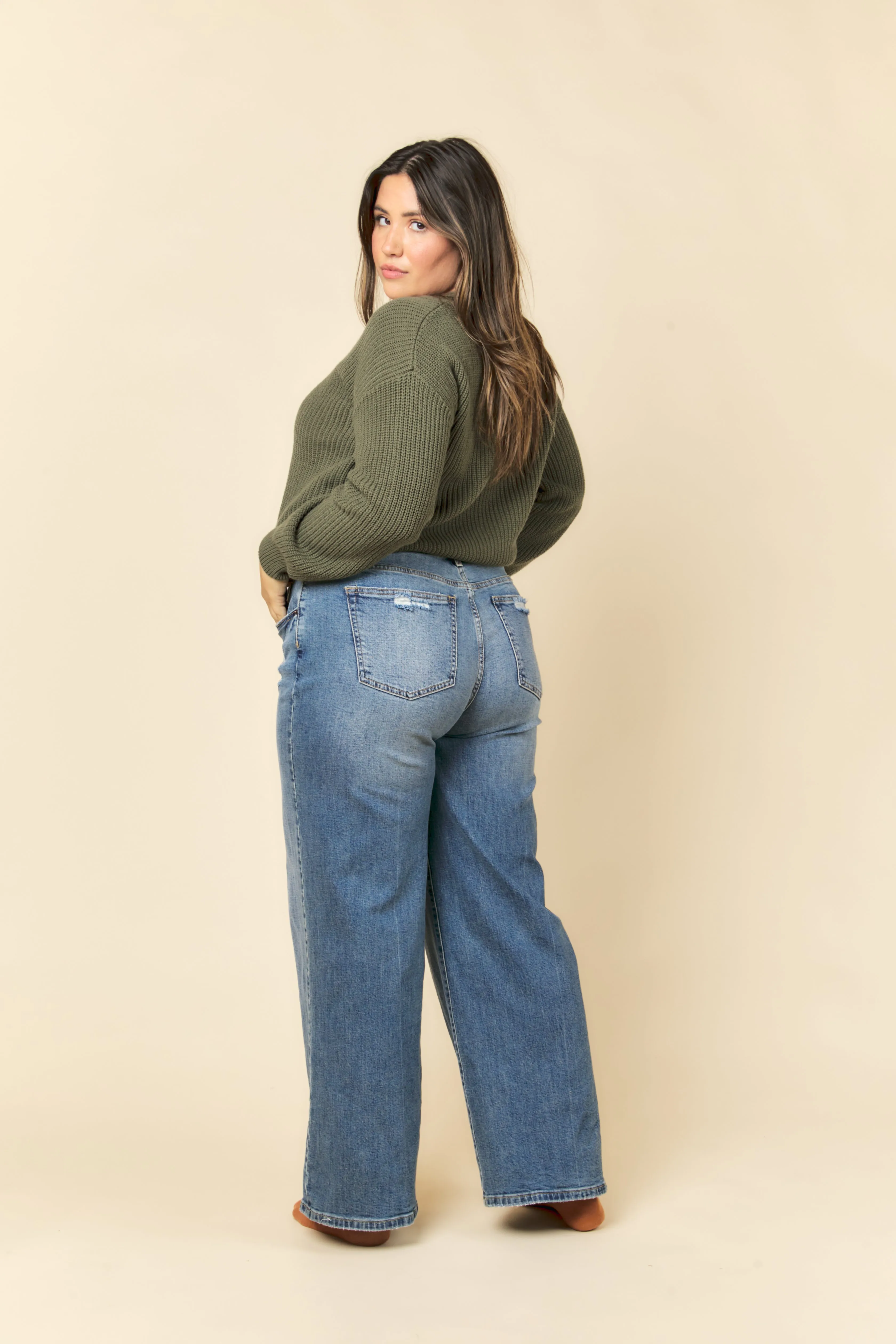 Madison Mid Rise Wide Leg Highway 66