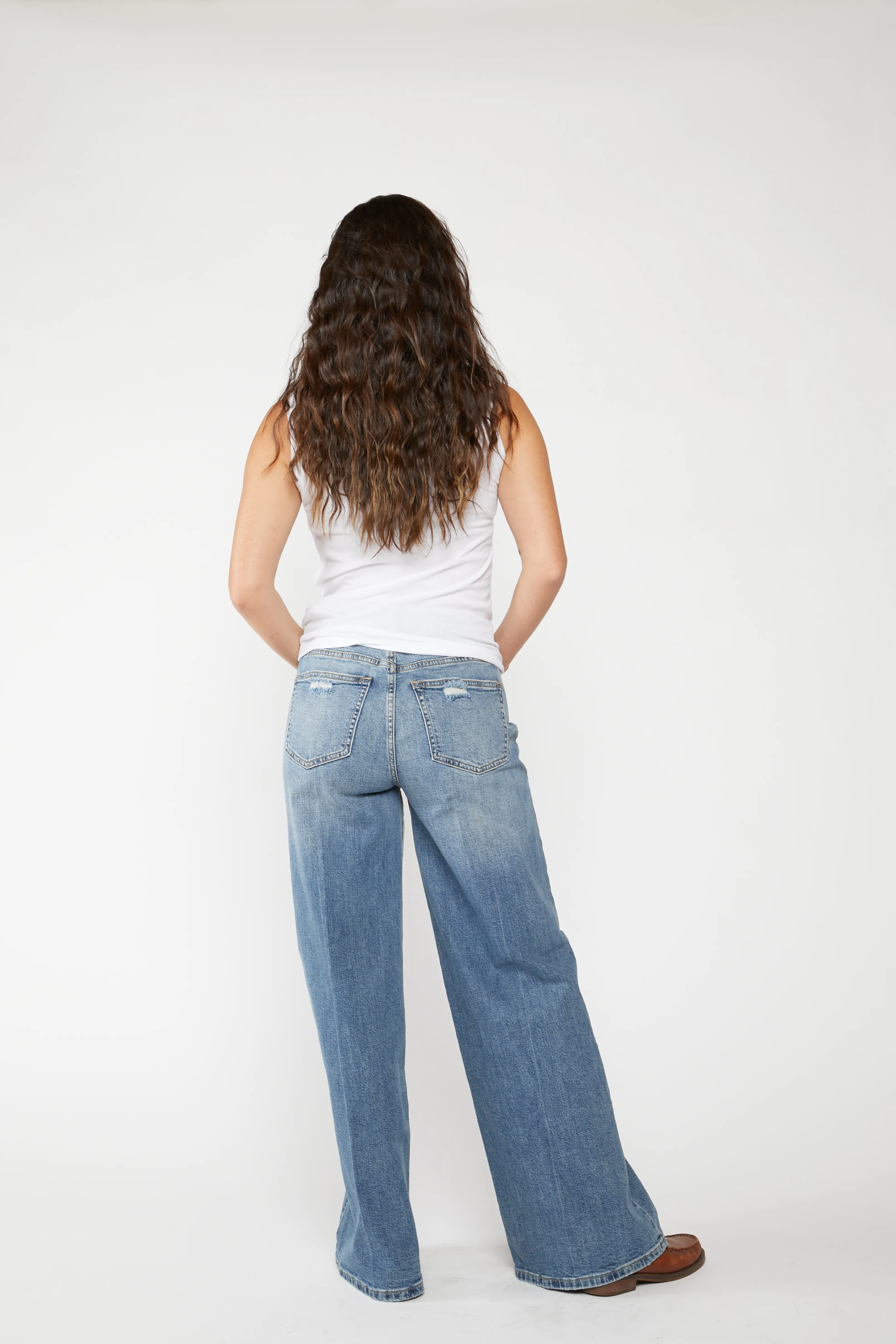 Madison Mid Rise Wide Leg Highway 66