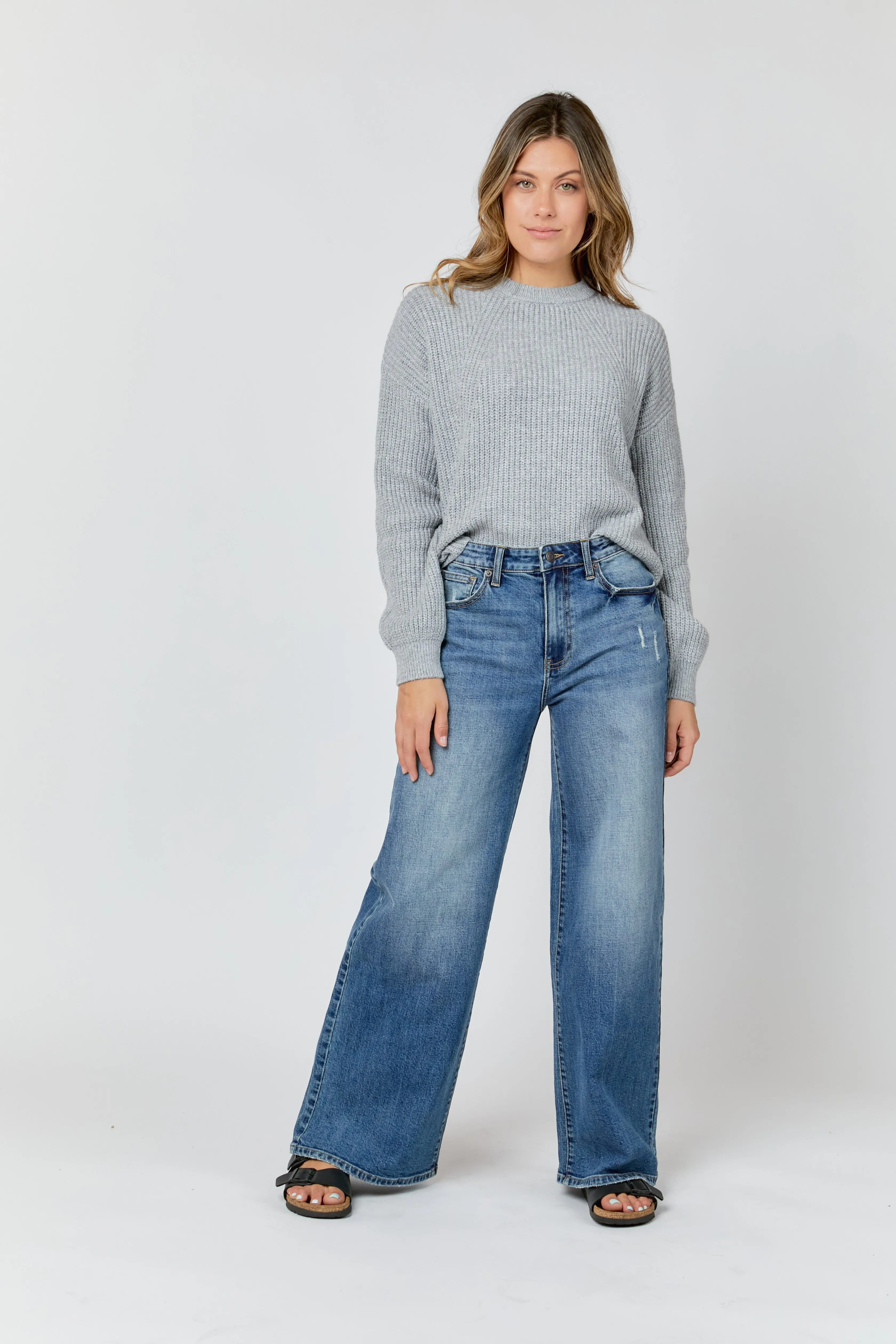 Madison Mid Rise Wide Leg Highway 66