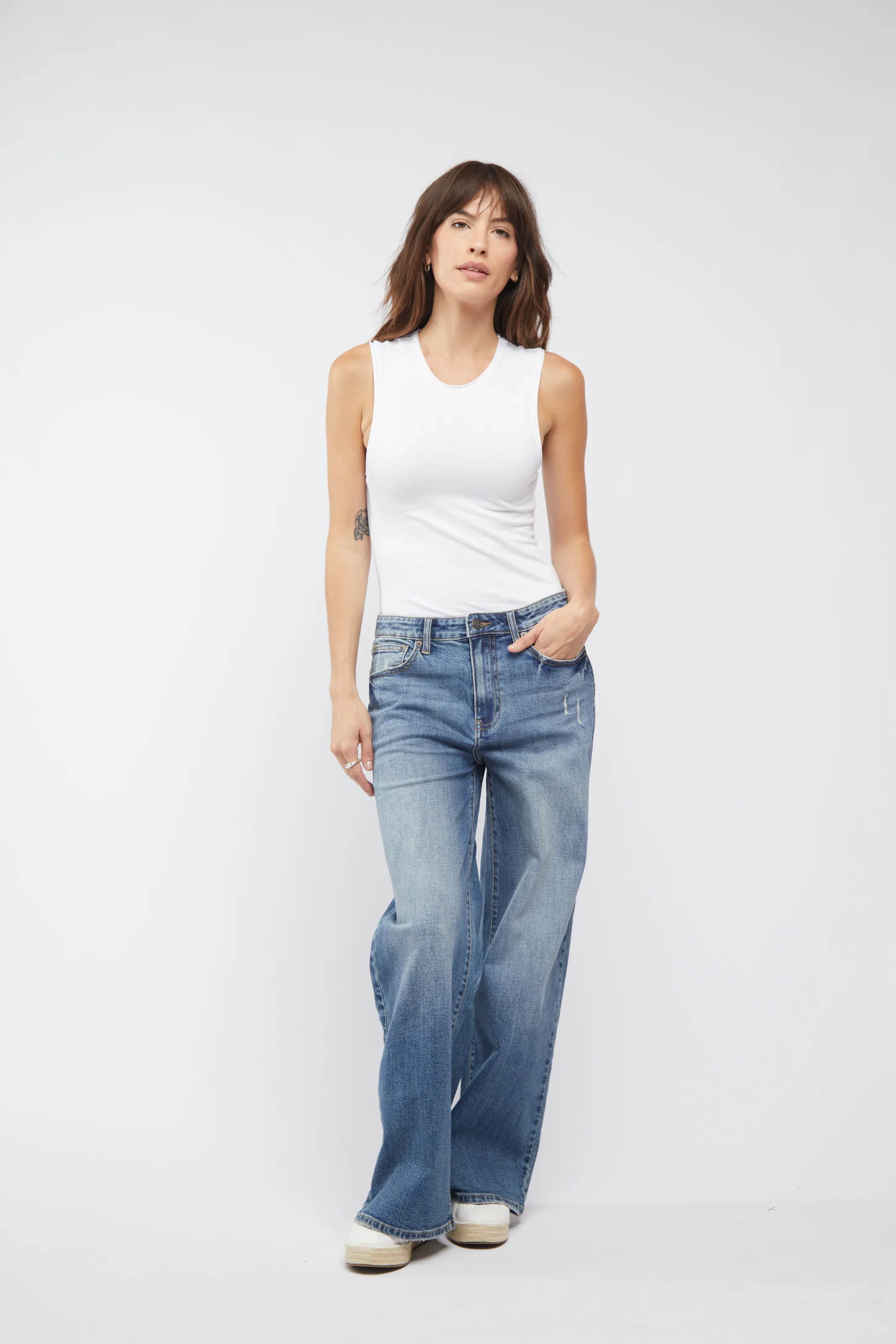 Madison Mid Rise Wide Leg Highway 66