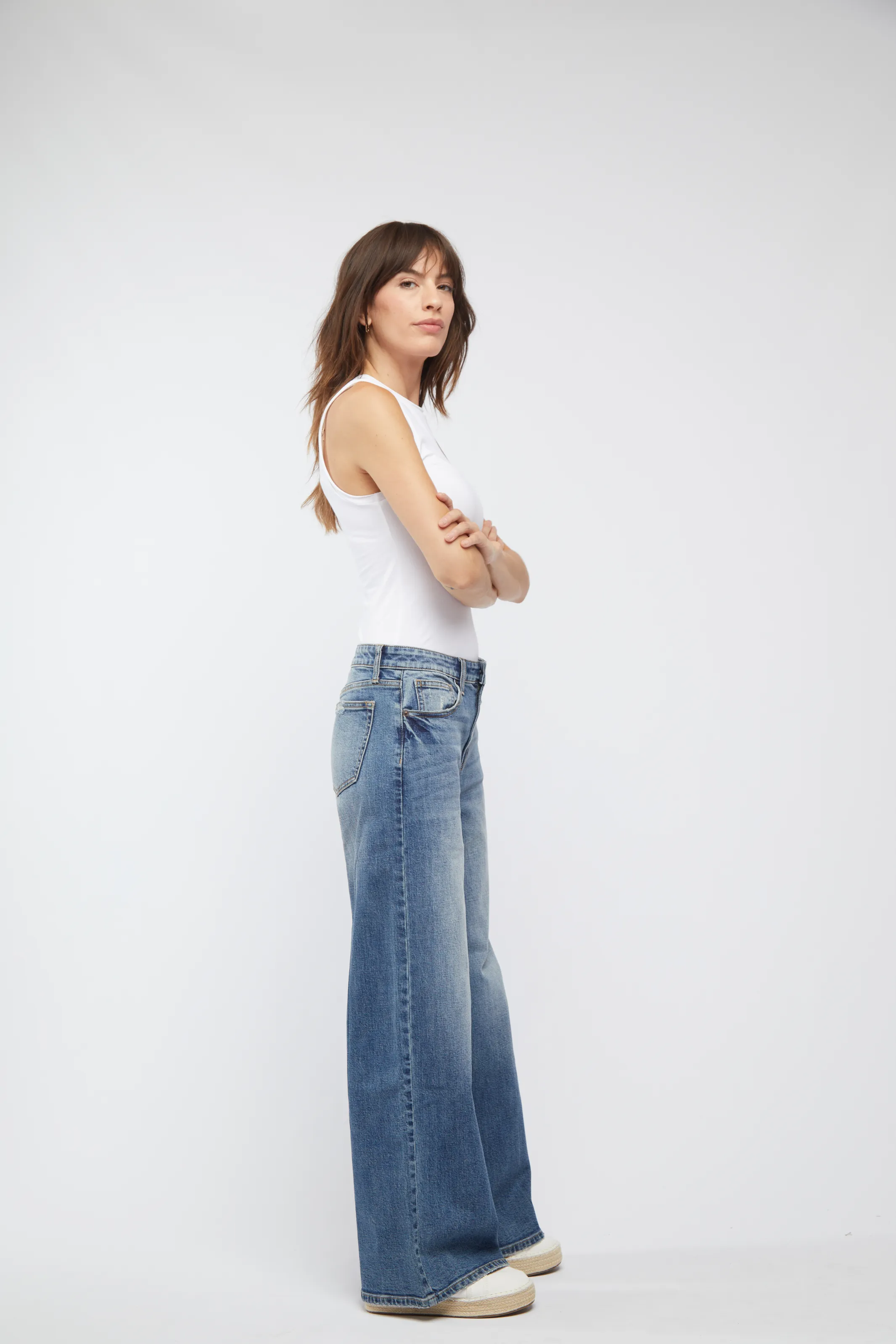 Madison Mid Rise Wide Leg Highway 66