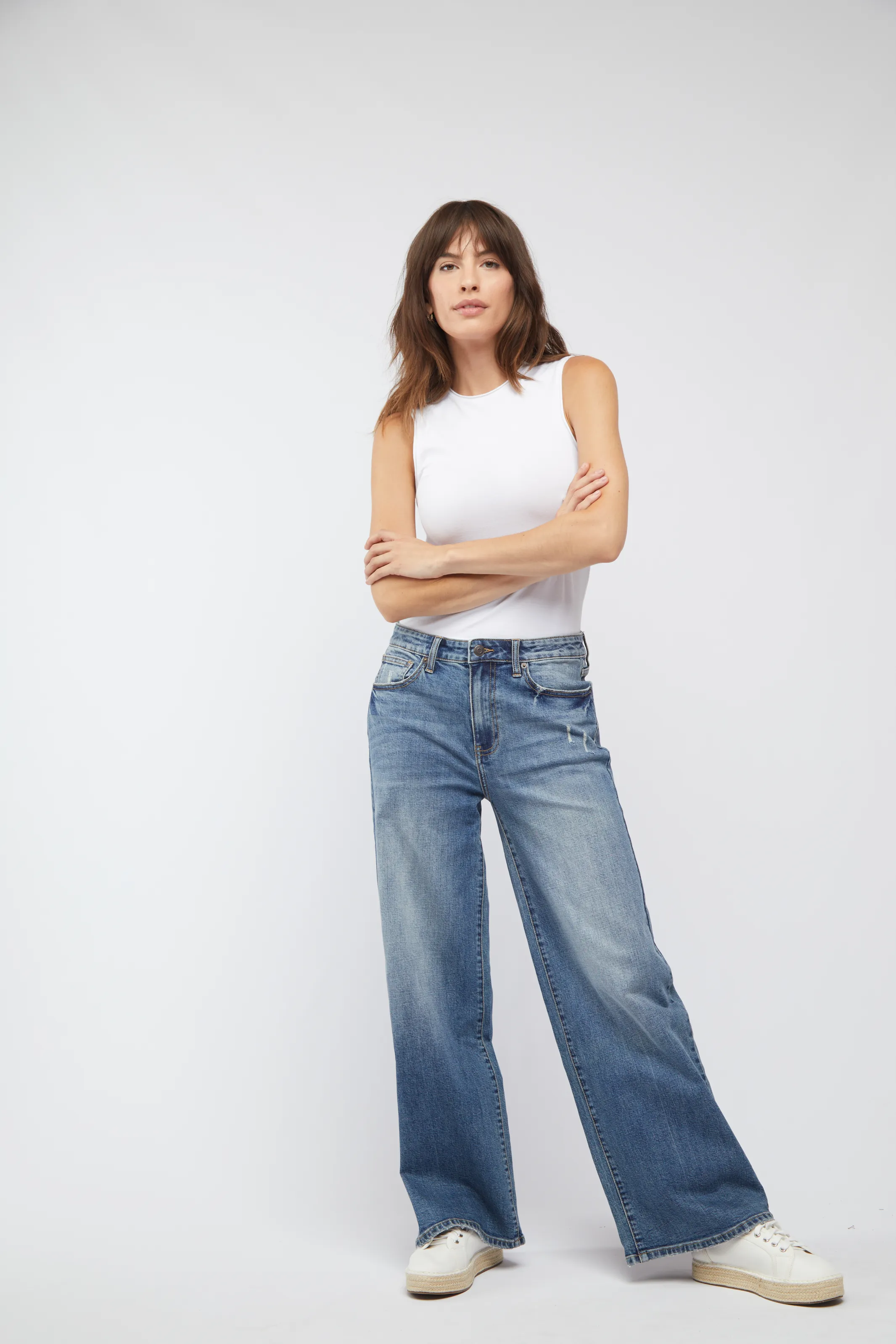 Madison Mid Rise Wide Leg Highway 66