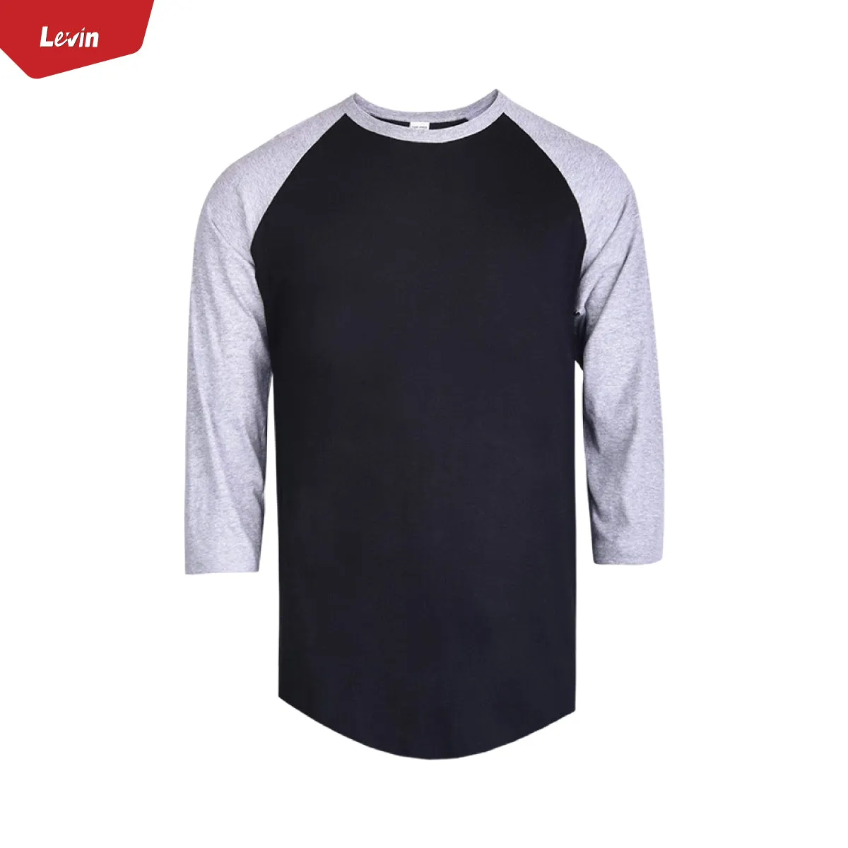 Men's 3/4 Raglan Sleeve Casual T-Shirt