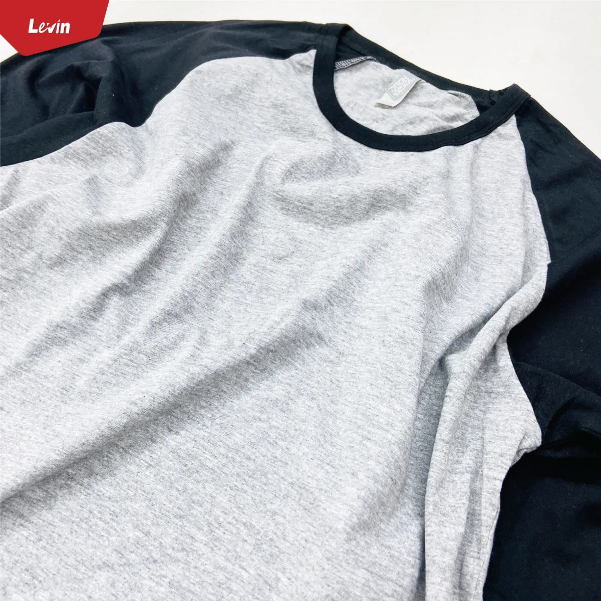 Men's 3/4 Raglan Sleeve Casual T-Shirt