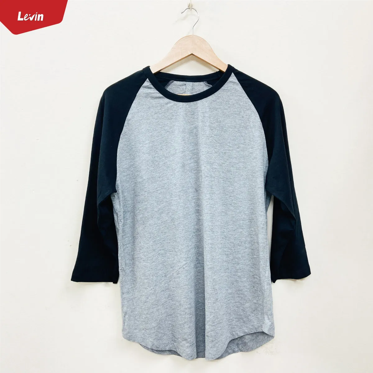 Men's 3/4 Raglan Sleeve Casual T-Shirt