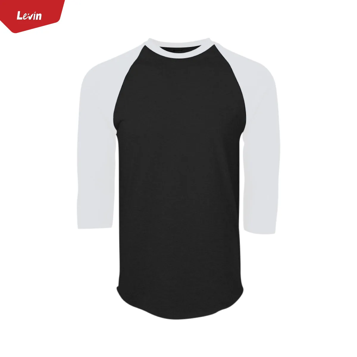 Men's 3/4 Raglan Sleeve Casual T-Shirt
