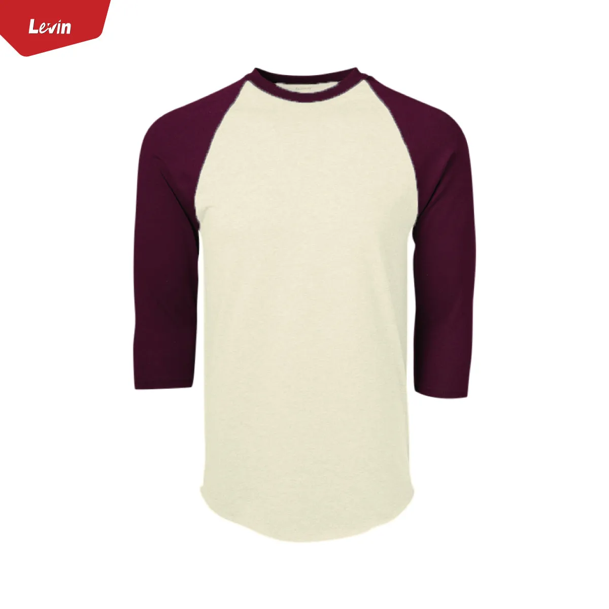 Men's 3/4 Raglan Sleeve Casual T-Shirt