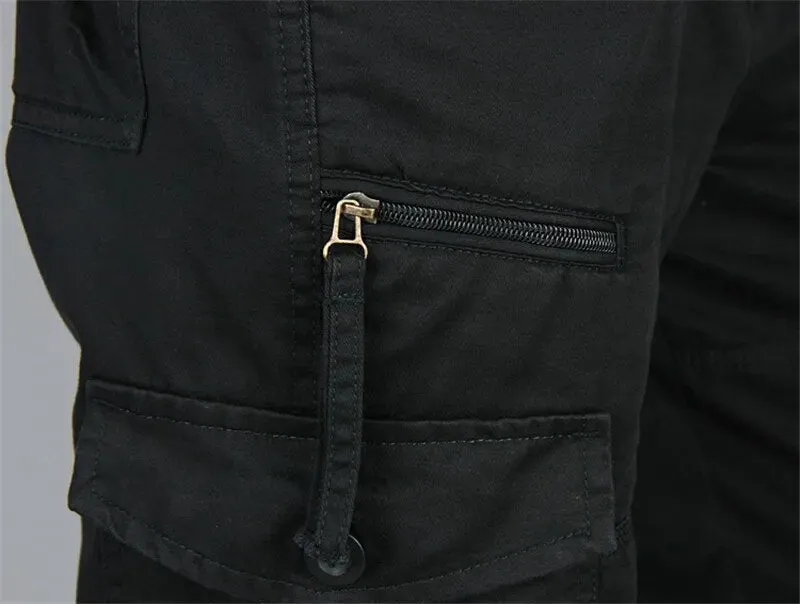 Men's Casual Black Cargo Pants in Baggy Fit | Perfect for Casual Days