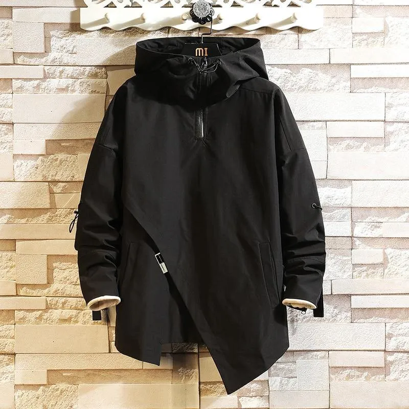 Men's Lightweight Hooded Windbreaker Jacket