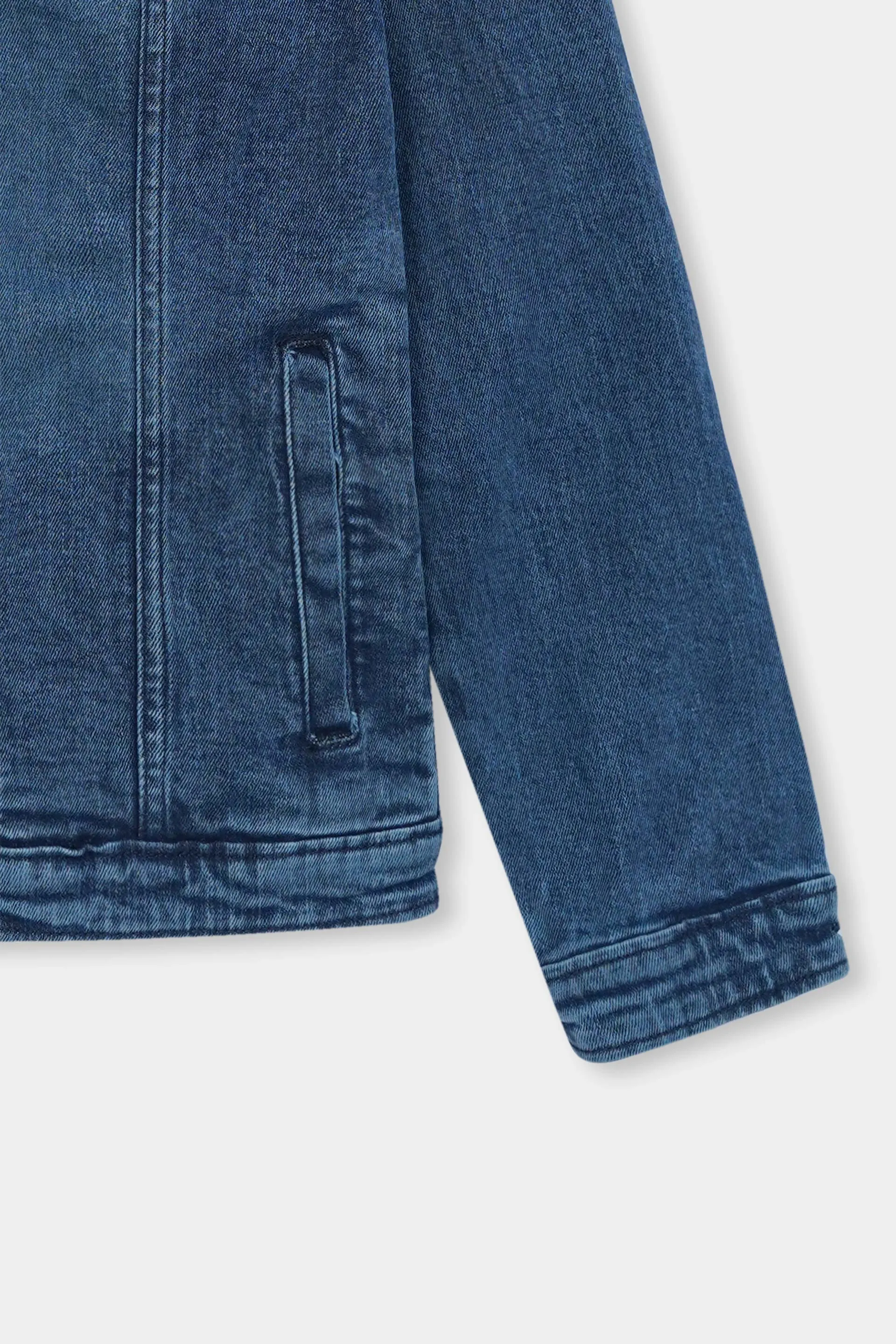 Mid Blue Classic Denim Jacket