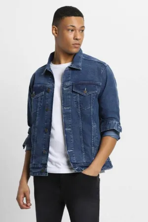 Mid Blue Classic Denim Jacket