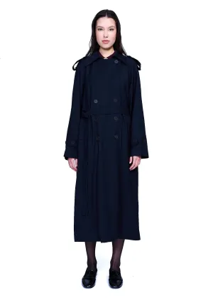 Mijeong Park Wool Blend Long Trench
