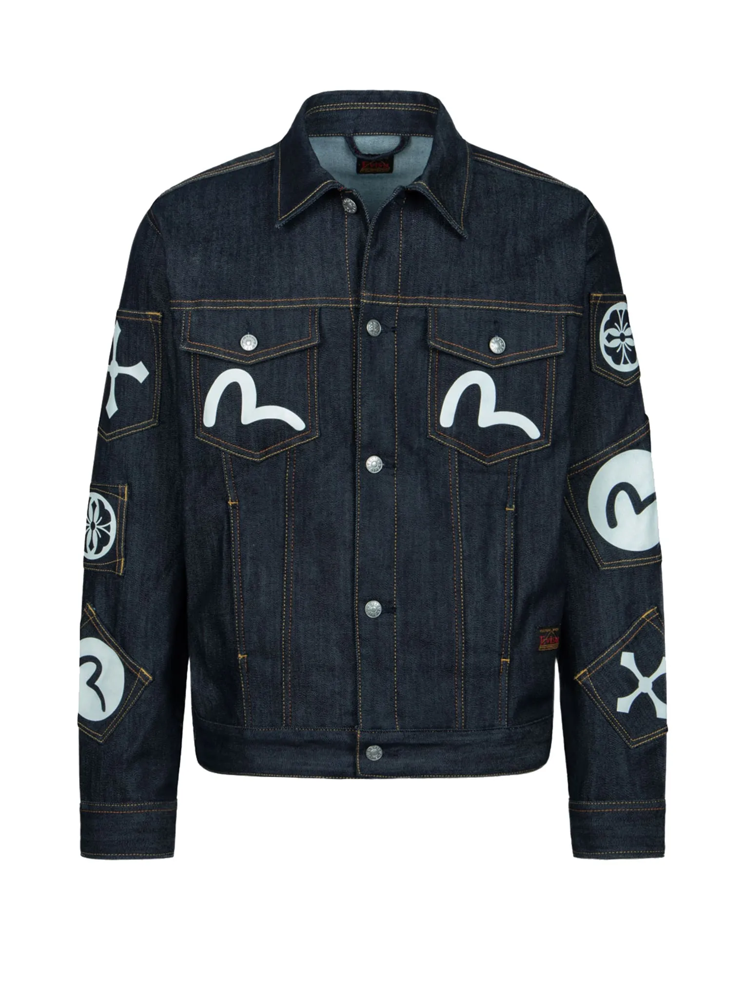 Multi-Pocket Relax Fit Denim Jacket