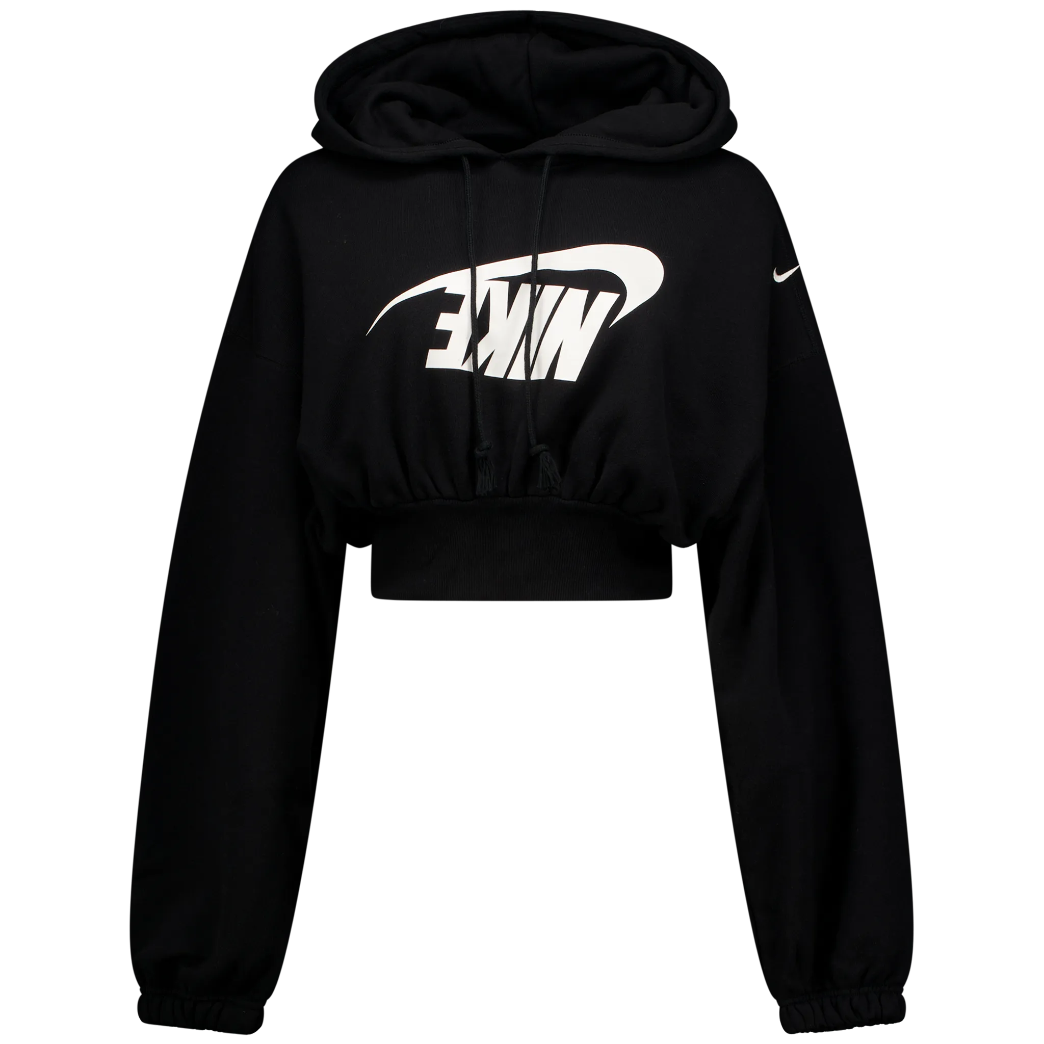 Nike Sportswear Oversized Cropped French Terry Pullover Hoodie
