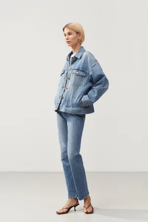 OVERSIZED DENIM JACKET - KIRSTEN ORIGINAL BLUE