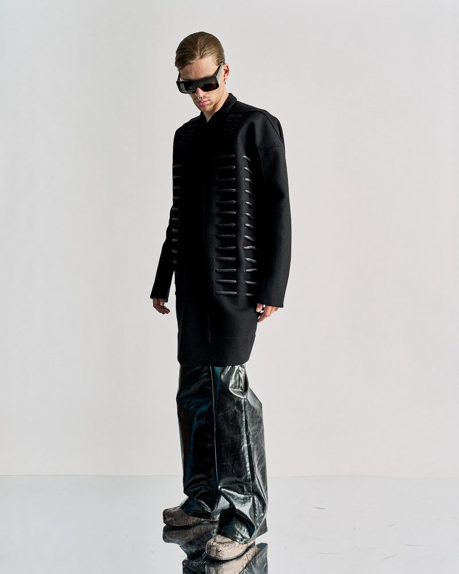 Rick Owens FW 2013 Plinth Dagger coat