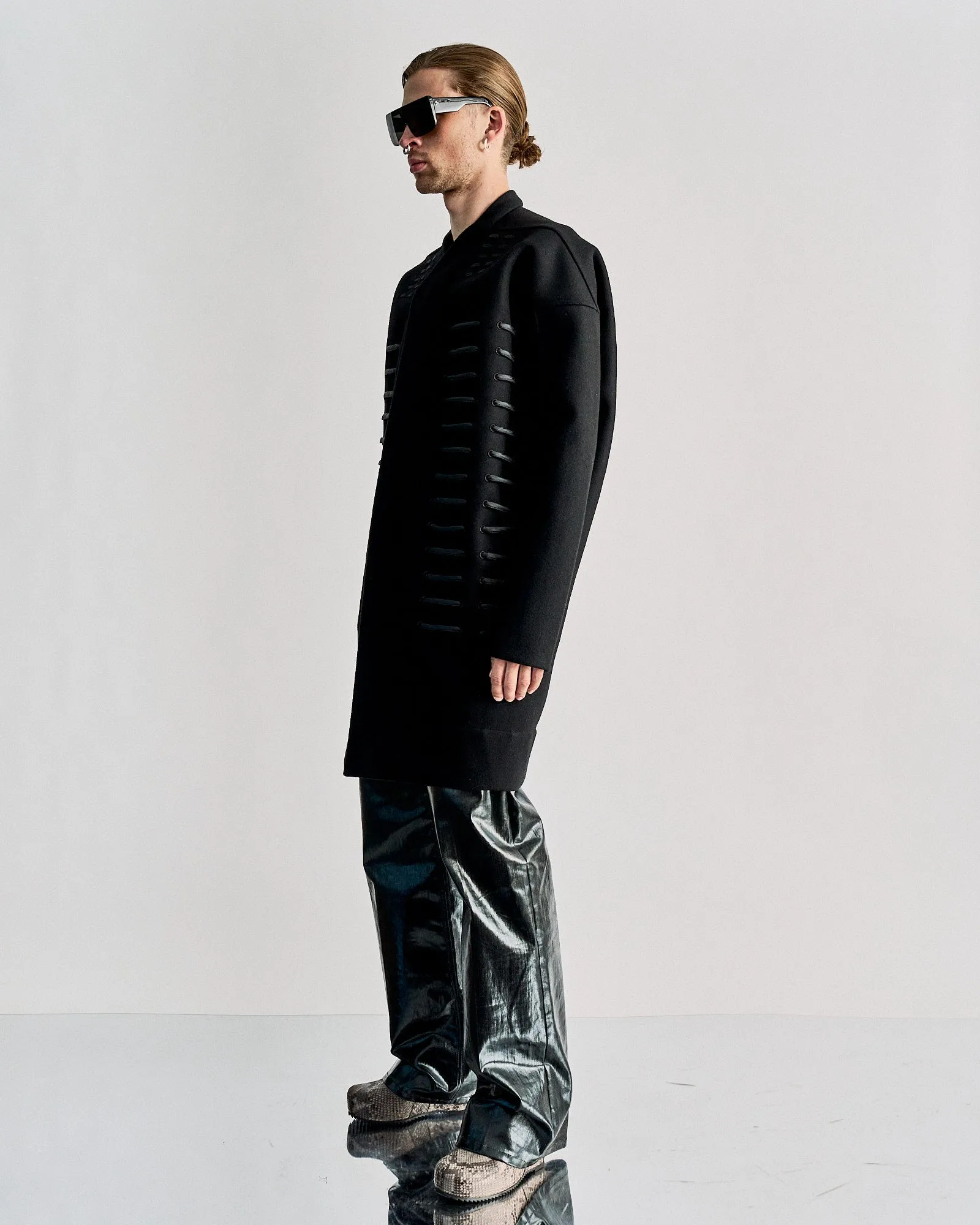 Rick Owens FW 2013 Plinth Dagger coat