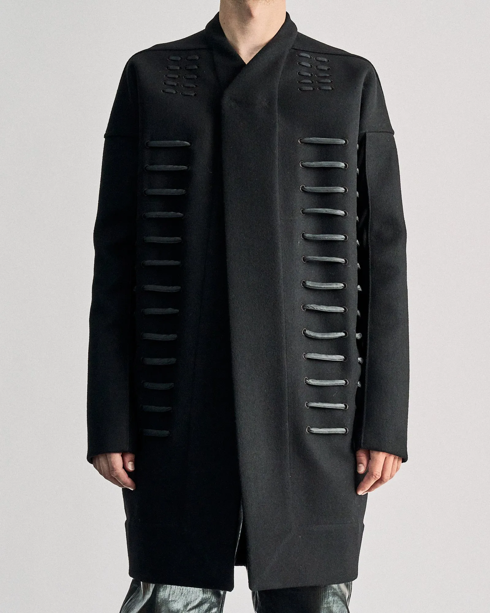 Rick Owens FW 2013 Plinth Dagger coat