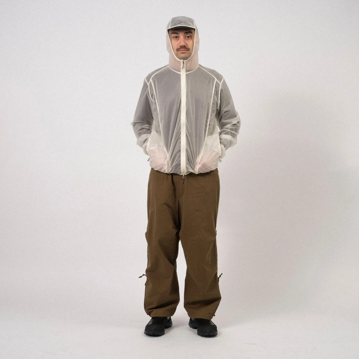 [ROA] PACKABLE WIND JACKET _ WHITE