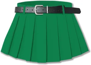 SANGTREE Women's Belted A-Line Stretchy Club Y2k Mini Pleated Skirt with Belt