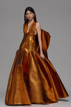 Sleeveless Princess Dress with Back Bow
