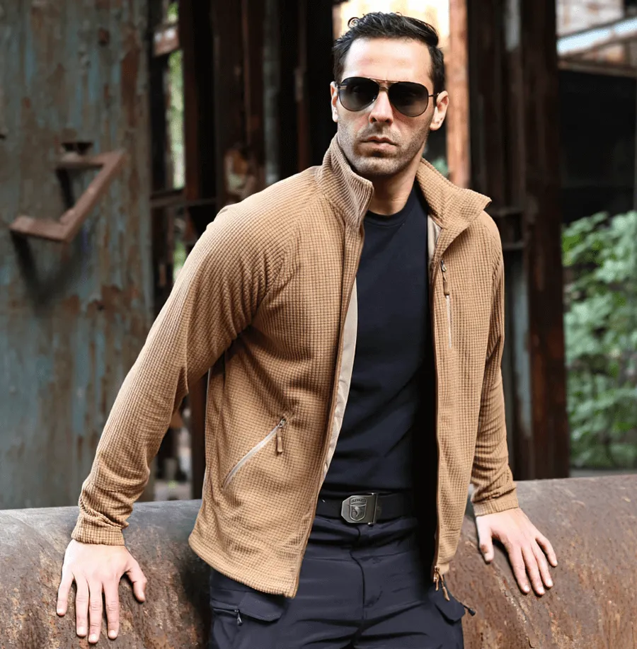 Tactical Lightweight Fleece Jacket for Men / Warm Army Clothing - SF0350