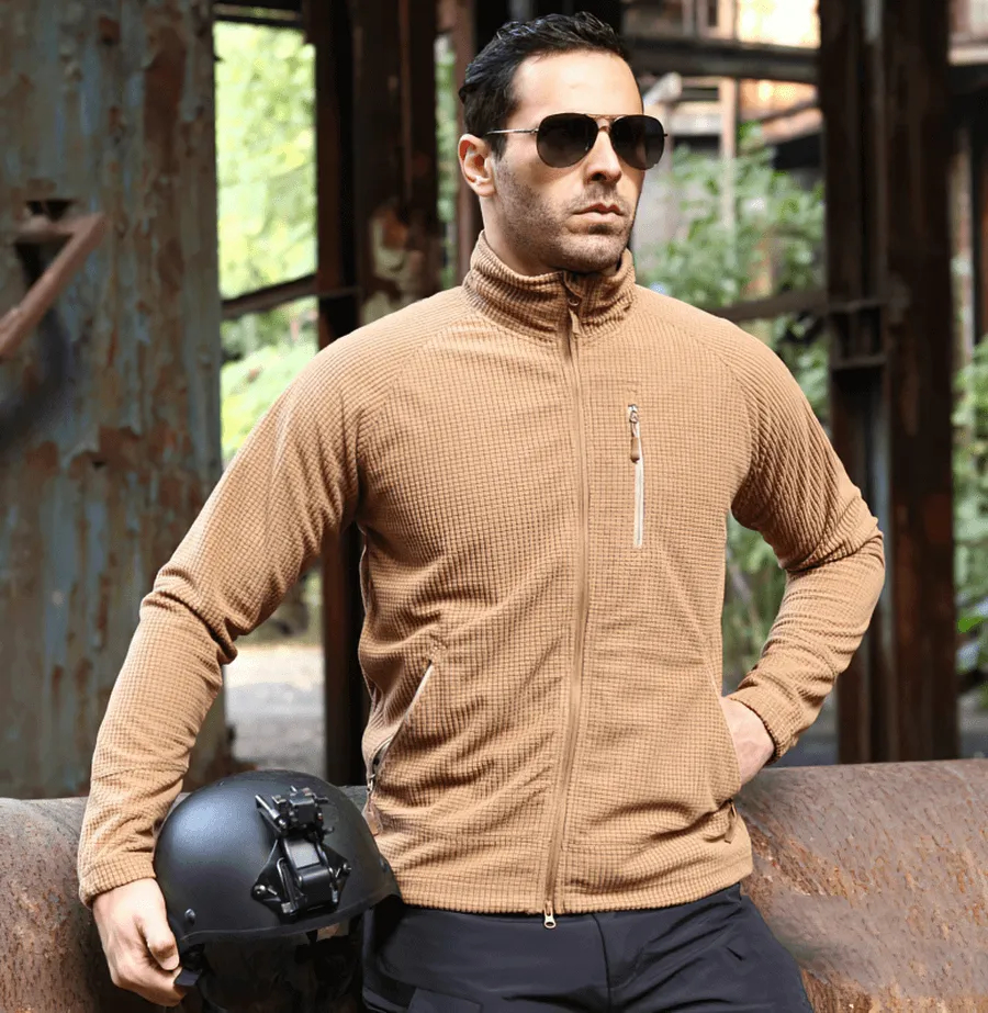 Tactical Lightweight Fleece Jacket for Men / Warm Army Clothing - SF0350