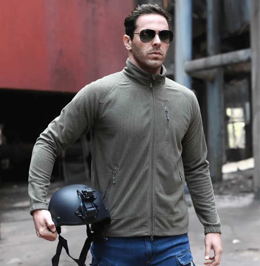 Tactical Lightweight Fleece Jacket for Men / Warm Army Clothing - SF0350